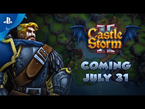 CastleStorm II - Release Date Trailer | PS4