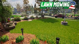 Lawn Mowing Simulator 2 / 204 - The Byers's Front Yard / Oddly Satisfying