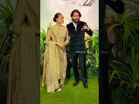 Naga Chaitanya & Sobhita Dhulipala At Aaliyah Kashyap & Shane Gregoire Wedding Reception