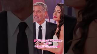 George Clooney with amal Clooney together💕#georgeclooney #shorts #hollywoodshorts #youtubeshorts