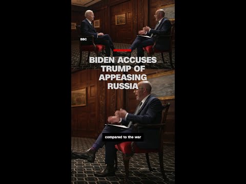 'Modern-day appeasement': Biden criticizes Trump for Ukraine stance