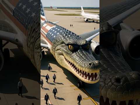 Crocodile Aeroplane #monsty #airplane #aeroplane #plane