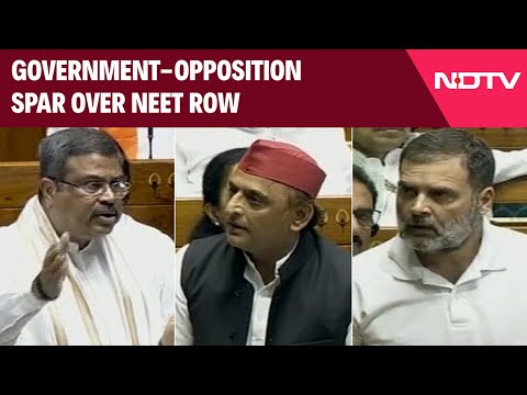 NEET Issue In Lok Sabha | Government-Opposition Spar Over NEET Row In Parliament