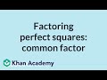 Factoring Polynomials and Perfect Squares