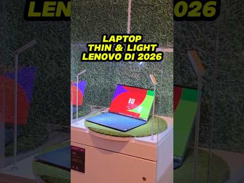 Laptop Lenovo 2026: Tipis, Ringan, Performa Brutal