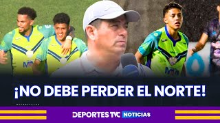 Reynaldo Tilguath habla del potencial de Aarón Cabrera tras partido ante CD Choloma