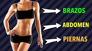 30 MIN DE QUEMA DE GRASA DE TODO EL CUERPO SIN SALTOS: ABDOMEN, PIERNAS Y BRAZOS