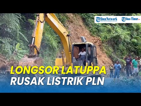 BPBD dan PU Palopo Gerak Cepat Atasi Longsor Tutup Jalan di KM 10 Poros Palopo-Bastem Utara