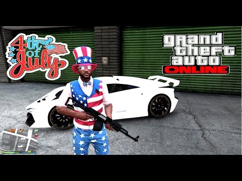 4TH OF JULY WEEKEND MASSACRE | GRAND THEFT AUTO V  (🔴 🎮 PS4 )