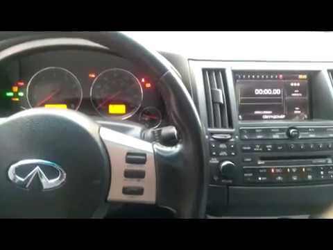 Infiniti Fx 35 - установка 08 it Сlarion, меню GTR, комфорт, камера перед, зеркало регистратор