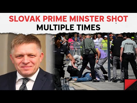 Slovak Prime Minster Shot | Robert Fico  Shot Multiple Times After Cabinet Meeting, Suspect Detained