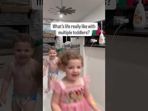 Life with Multiple Toddlers = Beautiful Chaos 🤍