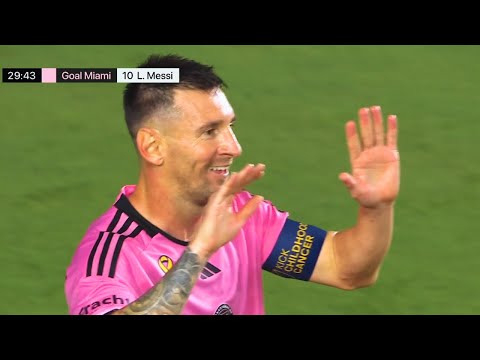 Lionel Messi vs Philadelphia | 2 Goals & 1 Assist