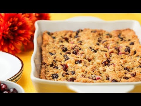 White Chocolate Cranberry Coffee Cake // Presented by LG USA