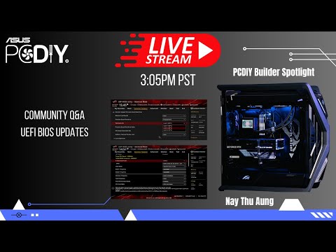 PCDIY Show #101 - PCDIY Group Q&A, UEFI BIOS updates & PCDIY Build Spotlight