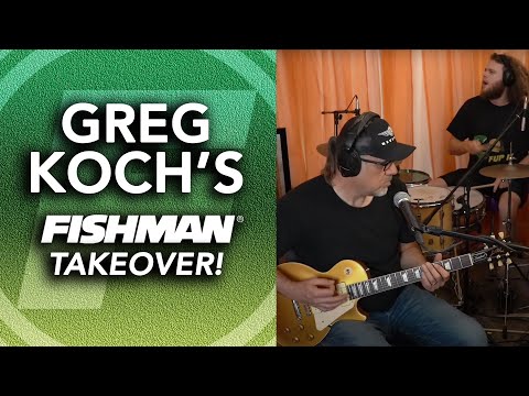 Greg Koch's Fishman Takeover! 7-2-2021 Live Music