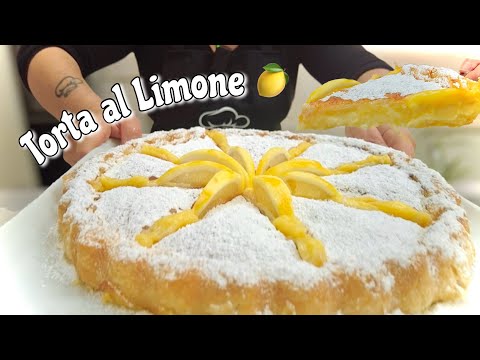 TORTA SFOGLIATA 🍋 con CREMA AL LIMONE e RICOTTA  🍋 facilissima TUTTI A TAVOLA