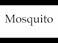 Mosquito Biology and Control