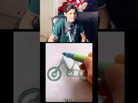 How to draw a bicycle!