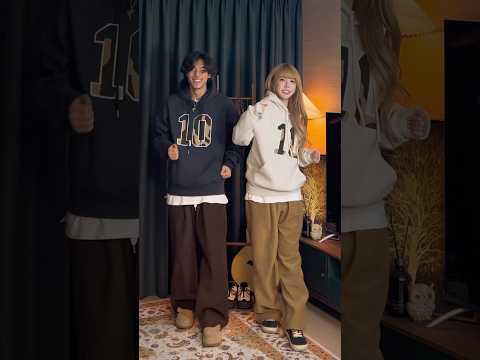 솔로🧍🏻‍♂️& 커플👩🏼‍🤝‍👨🏻 니트&후드티 코디🌴 #비르스타일 #니트 #니트코디 #후드티 #후드티코디 #커플룩 #시밀러룩 #가을코디 #데일리룩