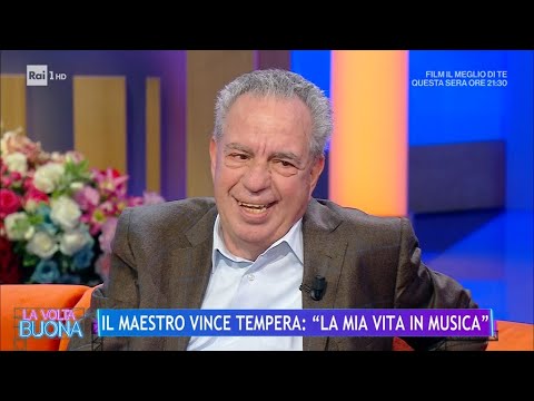 Il maestro Vince Tempera: "Le mie volte buone a Sanremo" - La Volta Buona 03/04/2024