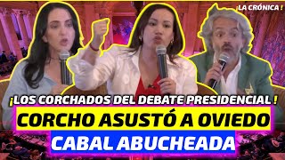 ABUCHEAN A CABAL Y OVIEDO HUYÓ DEL DEBATE ANTE CAROLINA CORCHO🏃🏼‍♂️💨 LA CRÓNICA DE LOMÁSTRINADO