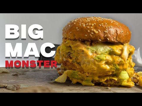ČUDOVIŠNI SMASH BURGERI - SMASH LAB BURGER
