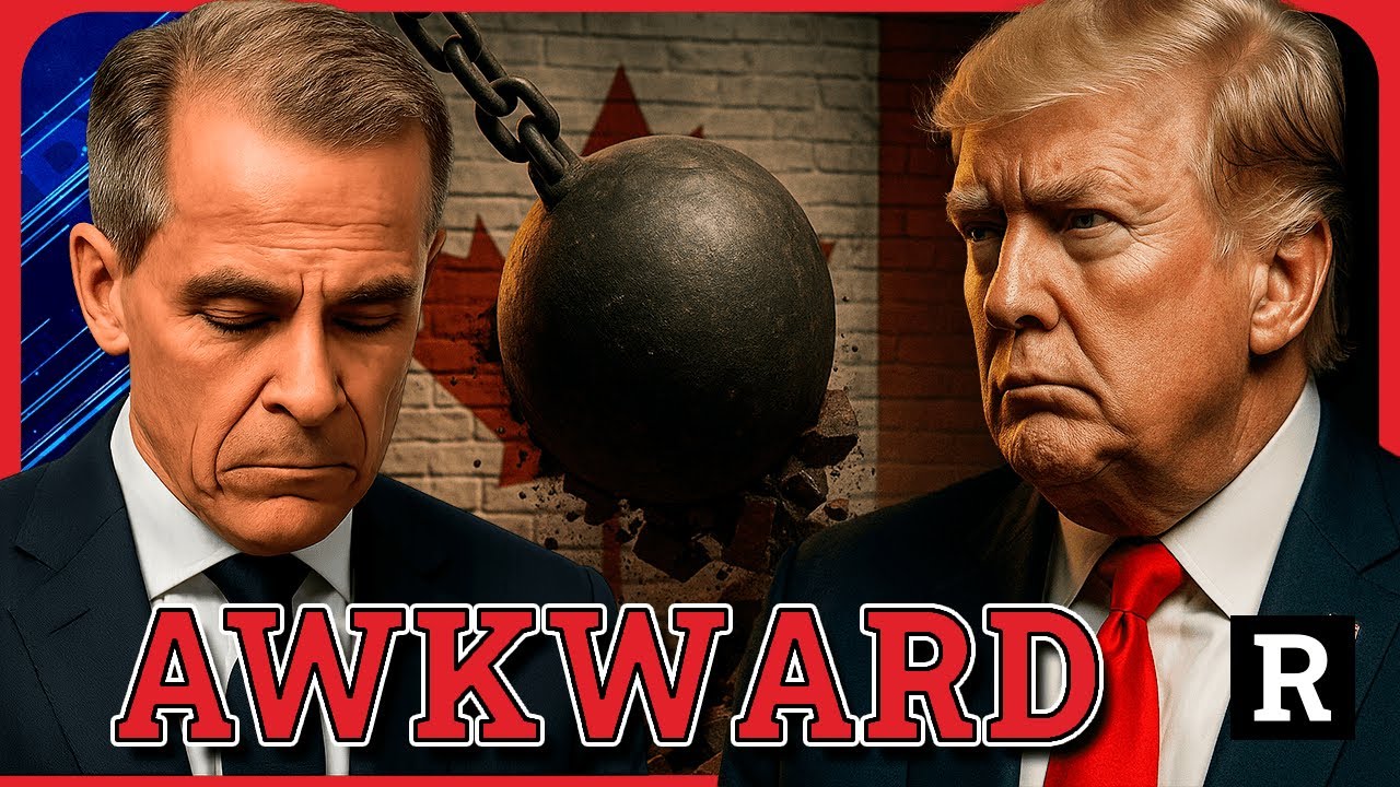 AWKWARD! Trump meeting with Marky Carney goes viral “We don’t need ANYTHING from Canada” | Redacted
