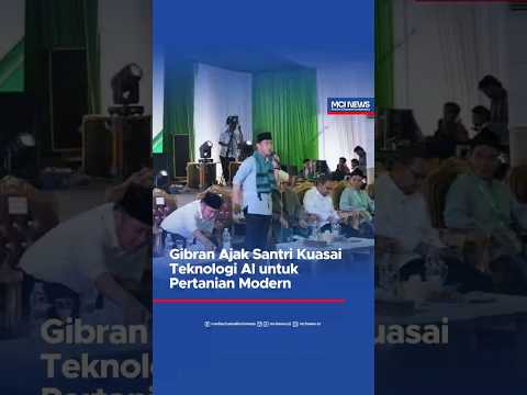 Video thumbnail Gibran Ajak Santri Kuasai Teknologi AI untuk Pertanian Modern