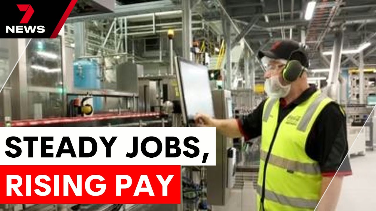 Australia’s steady employment outlook and rising wages | 7NEWS