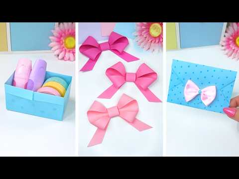 3 DIY Easy & Quick Craft Ideas: Paper Crafts and Cute Gift Ideas