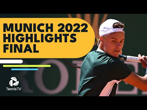 Holger Rune vs Botic van de Zandschulp For The Title | Munich 2022 Final Highlights