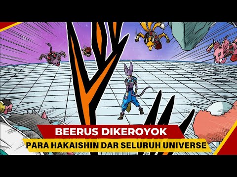 KEREN PARAH!!! BEERUS PAKE ULTRA INSTING PAS DIKEROYOK SELURUH HAKAISHIN