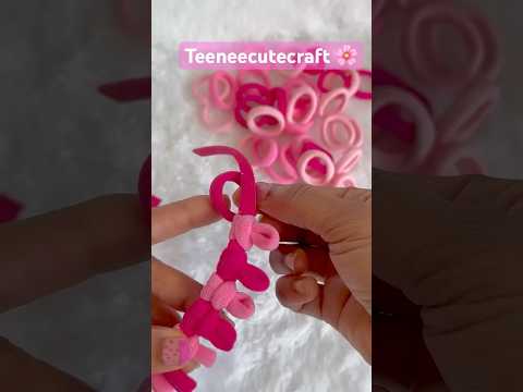 The First Original cute Elastic Hairband 🎀 DIY Cute Headband Try This One #shortsvideos #shorts