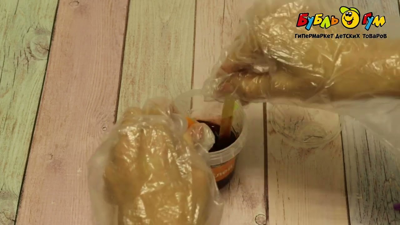 Набор для изготовления Slime stories ice cola с трубочкой - видео