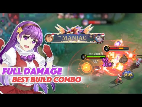 BUILD TERBAIK GUINEVERE FULL DAMAGE, BONUS NYA MANIAC | MOBILE LEGENDS