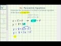 Parametric Equations and Linear Functions