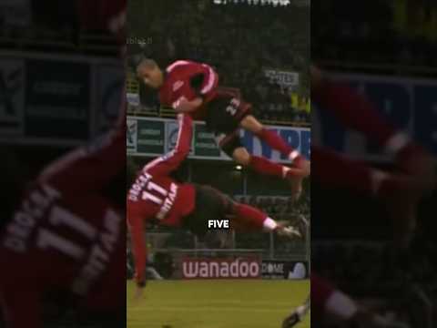 The five most beautiful goals <strong>with</strong> the header and <strong>first</strong> place will shock you 🤯