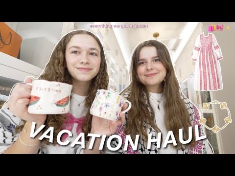 Everything we bought on our vacation | haul