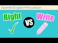 Distinguishing Between Right and Write