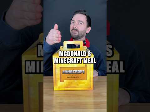 McDonald’s Minecraft Meal #shorts