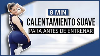 CALENTAMIENTO PARA ANTES DE HACER EJERCICIOS Y EVITAR LESIONES 8 MINUTOS | NatyGlossGym