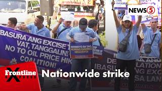 Mga tsuper, balik-kalsada para magprotesta | Frontline Express