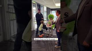 What a moment for this fan on Opening Day weekend 🥹 #mlb #whitesox