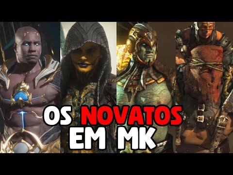 Rankeando o Visual dos NOVATOS de Mortal Kombat