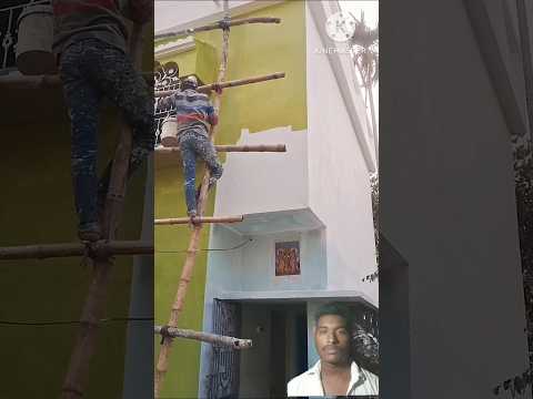 #wall New golap wall staincil design painting bedroom #wallpaiting #art #viral #trending#shortvideo