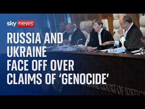 Watch live: Ukraine challenges Russia's justification of war at the International Court of Justice