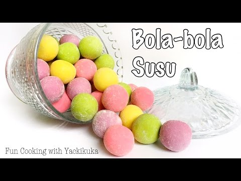 IDE KUE LEBARAN * Bola-Bola Susu * Milk Balls Cookies