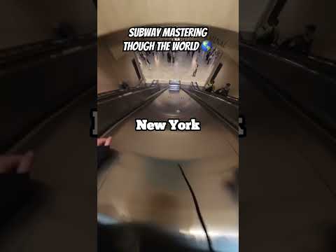 The subway boss  #shorts #youtube #parkour #stuntman #insta360 #london #newyork #lyon #paris #pov