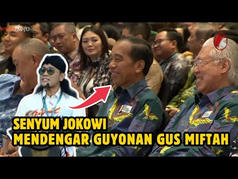 Guyon Gus Miftah Bikin Jokowi Tersenyum | Erick Thohir Juga Tertawa